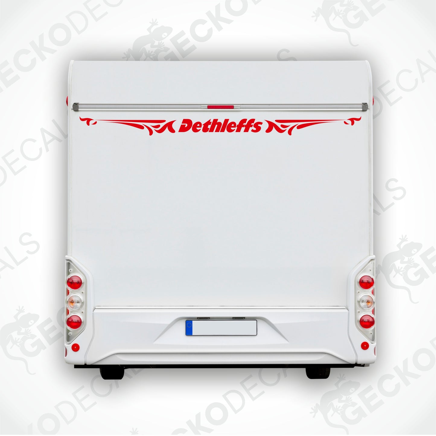 DETHLEFFS REAR DECAL