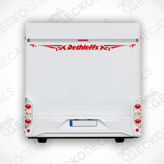DETHLEFFS REAR DECAL