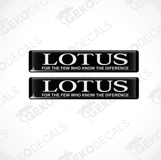 LOTUS FOR THE FEW WHO KNOW THE DIFERENCE