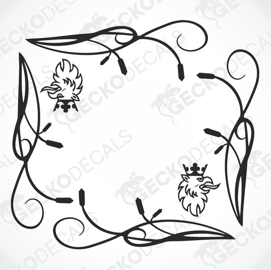 SCANIA SIDE WINDOW DECALS