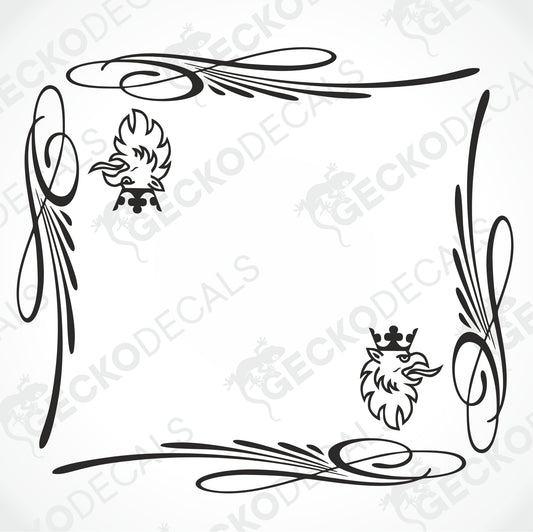 SCANIA SIDE WINDOW DECALS