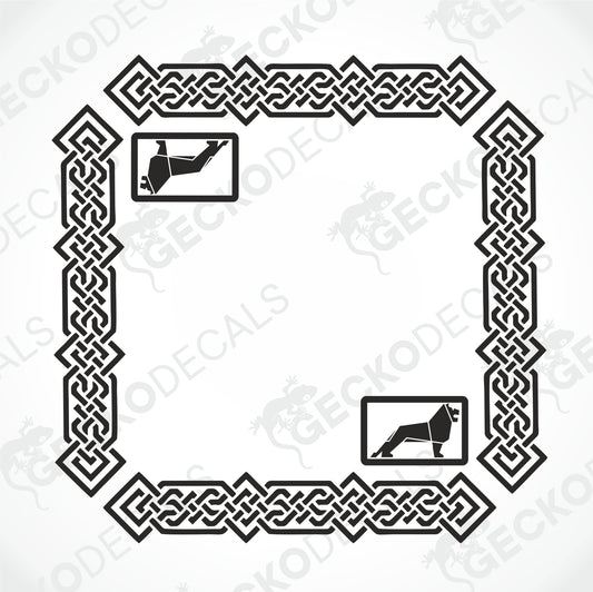 MAN SIDE WINDOW DECALS