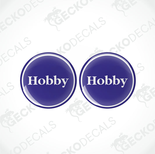 HOBBY CARAVANS EPOXY DECALS