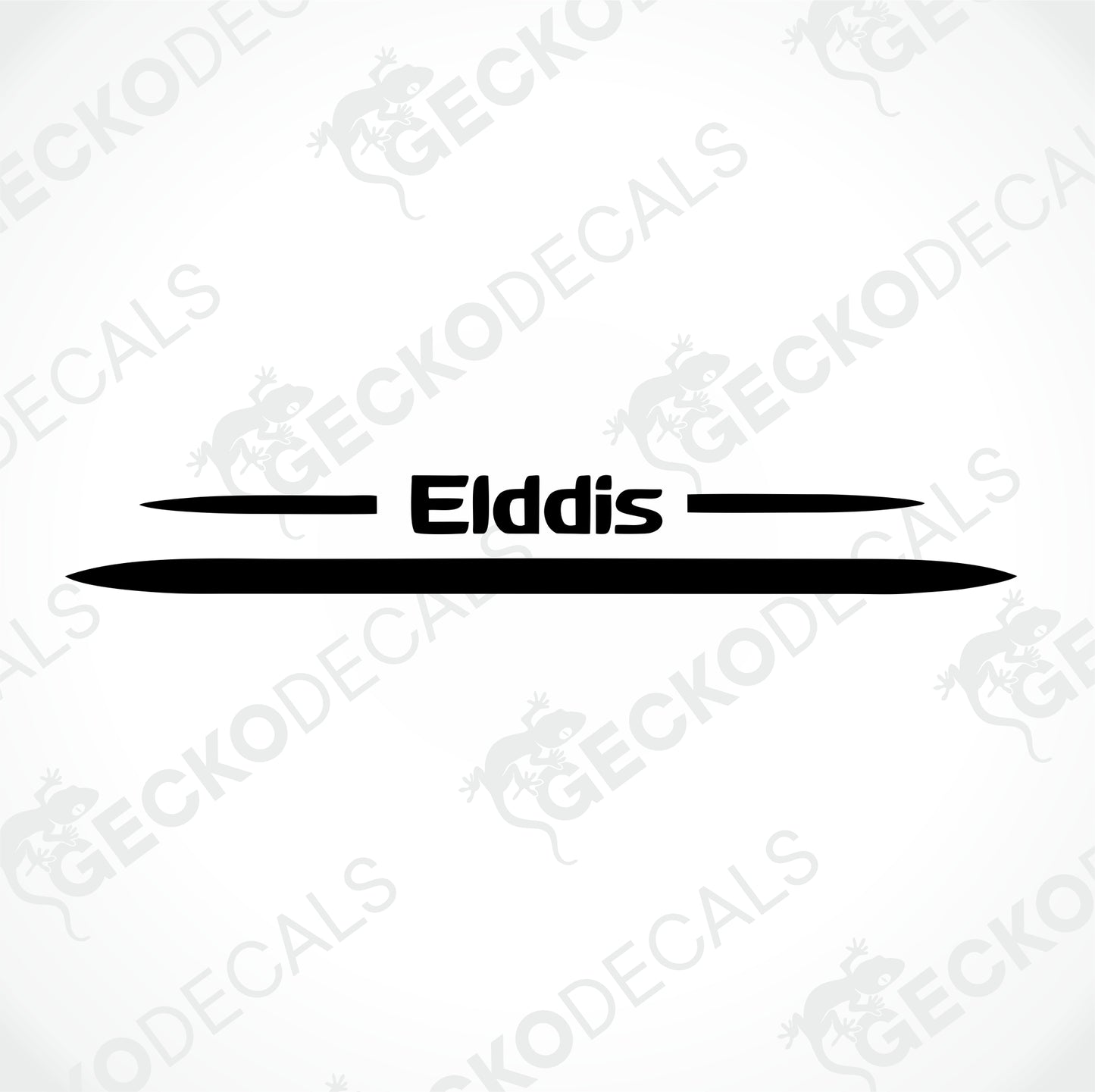 ELDDIS BAKRE DEKAL