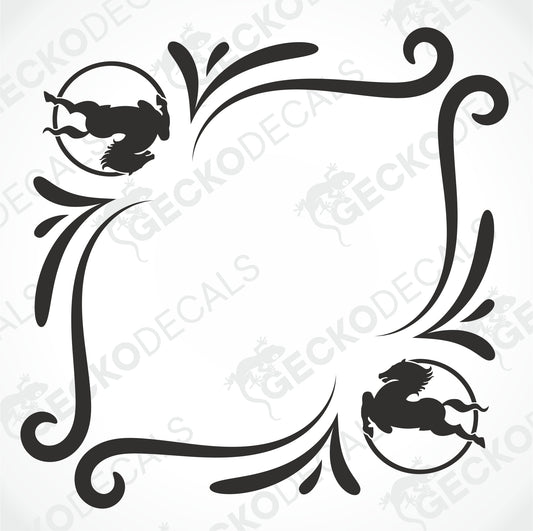 IVECO SIDE WINDOW DECALS
