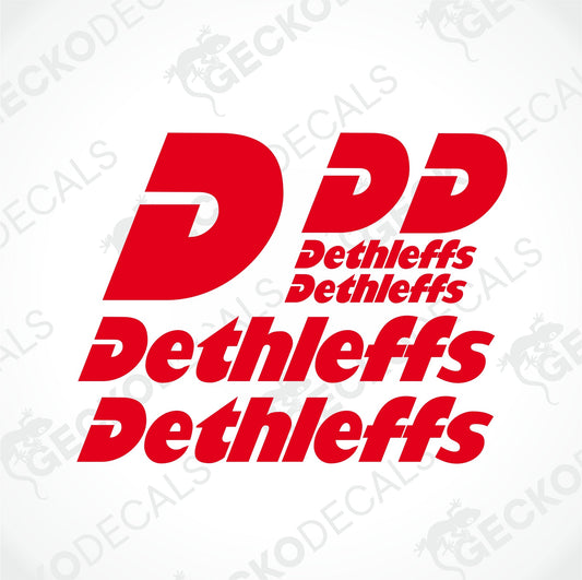 DETHLEFFS CARAVANS LOGO SET