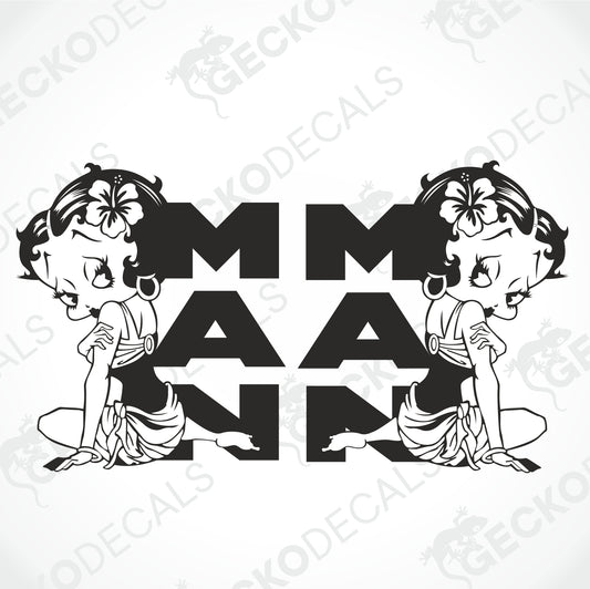 MAN BETTY BOOP