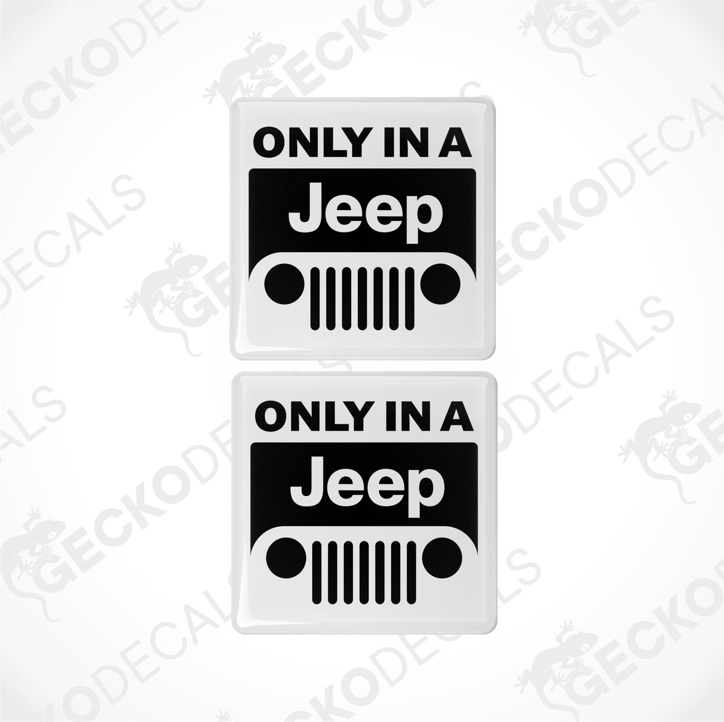 ENDAST I EN JEEP