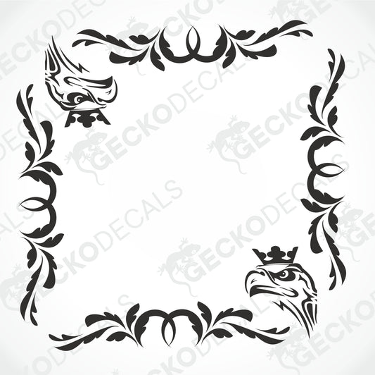 SCANIA GRIFFIN SIDE WINDOW DECALS