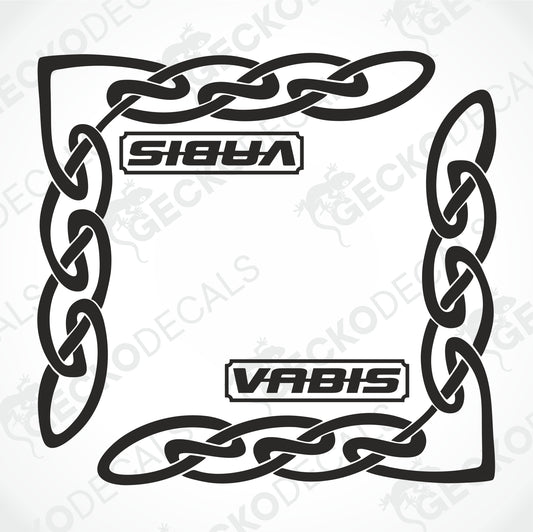SCANIA VABIS SIDE WINDOW DECALS