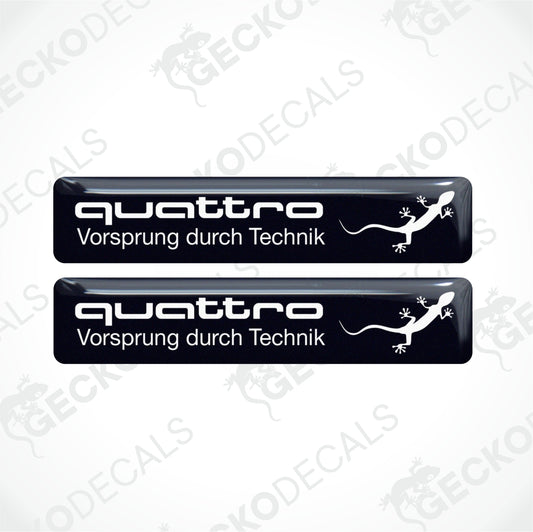 AUDI QUATTRO FÖRSKJUTNING GENOM TEKNIK