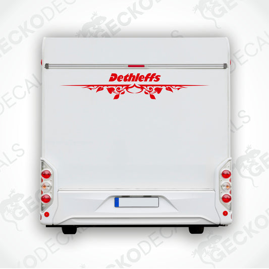 DETHLEFFS REAR DECAL
