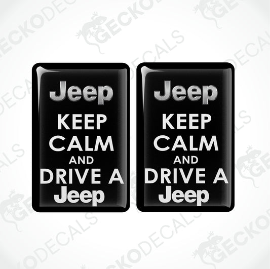 KEEP CALM AND DRIVE A JEEP