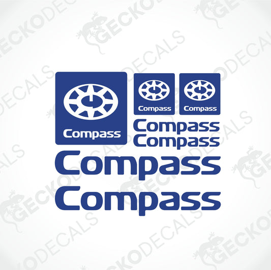 COMPASS CARAVAN LOGO SET