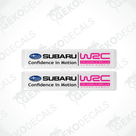 SUBARU CONFIDENCE IN MOTION WRC