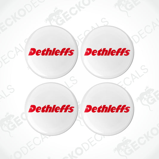 DETHLEFFS CARAVANS WHEELS EPOXY DECALS