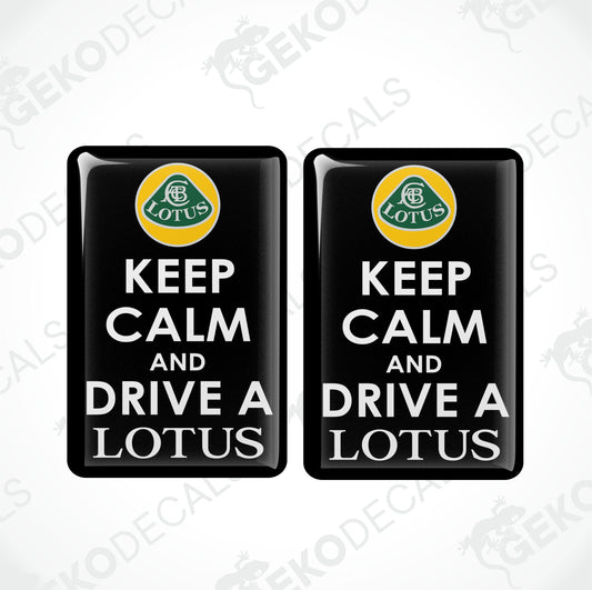 KEEP CALM AND DRIVE A LOTUS