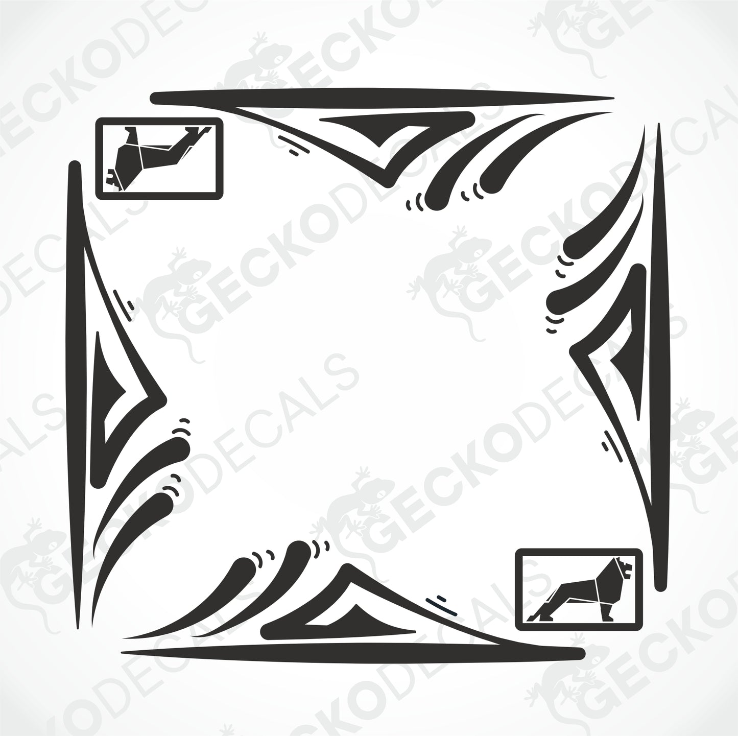 MAN SIDE WINDOW DECALS