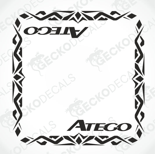 ATEGO SIDE WINDOW DECALS
