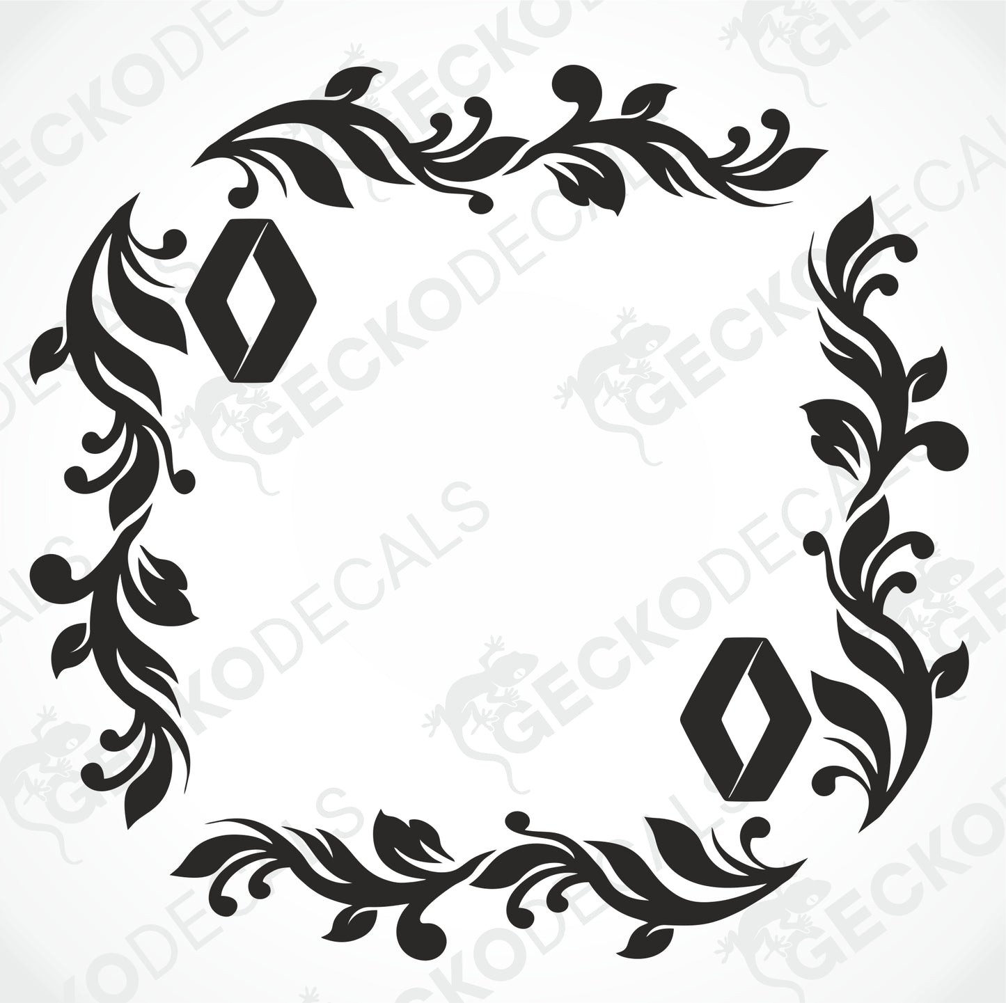 RENAULT SIDE WINDOW DECALS