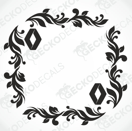 RENAULT SIDE WINDOW DECALS