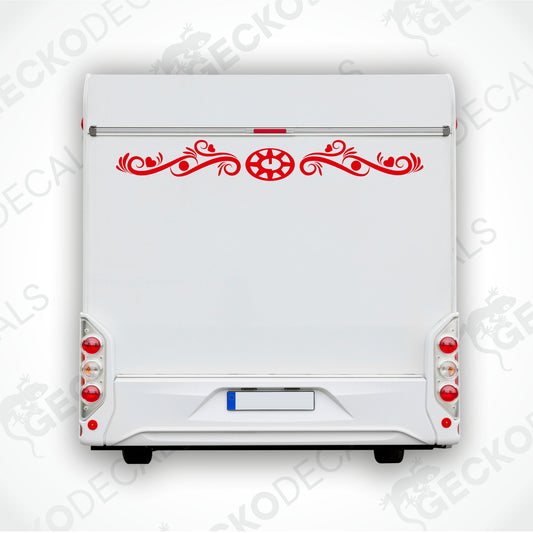 COMPASS REAR DECAL