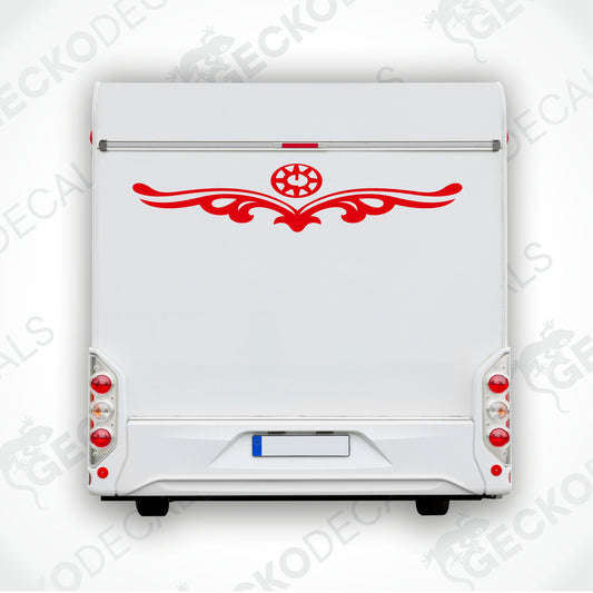 COMPASS REAR DECAL