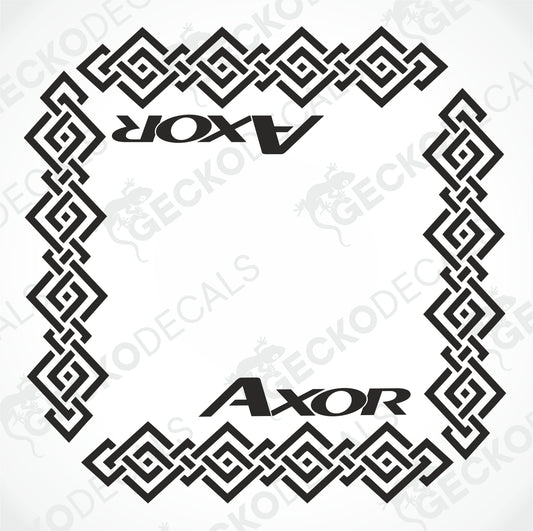 AXOR SIDE WINDOW DECALS