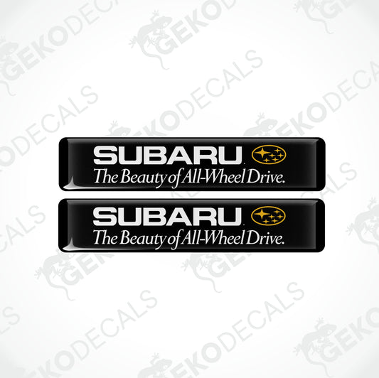 SUBARU THE BEAUTY OF ALL WHEEL DRIVE