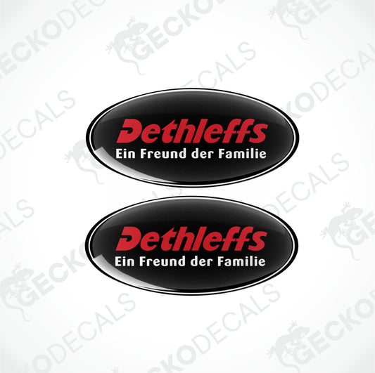 DETHLEFFS EIN FREUND DER FAMILIE EPOXY DECALS