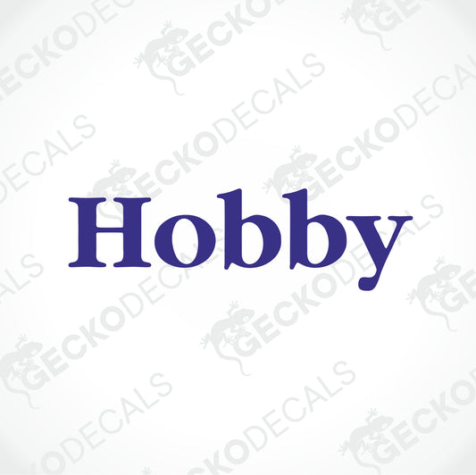 HOBBY