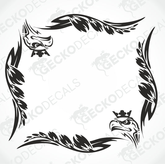 SCANIA GRIFFIN SIDE WINDOW DECALS