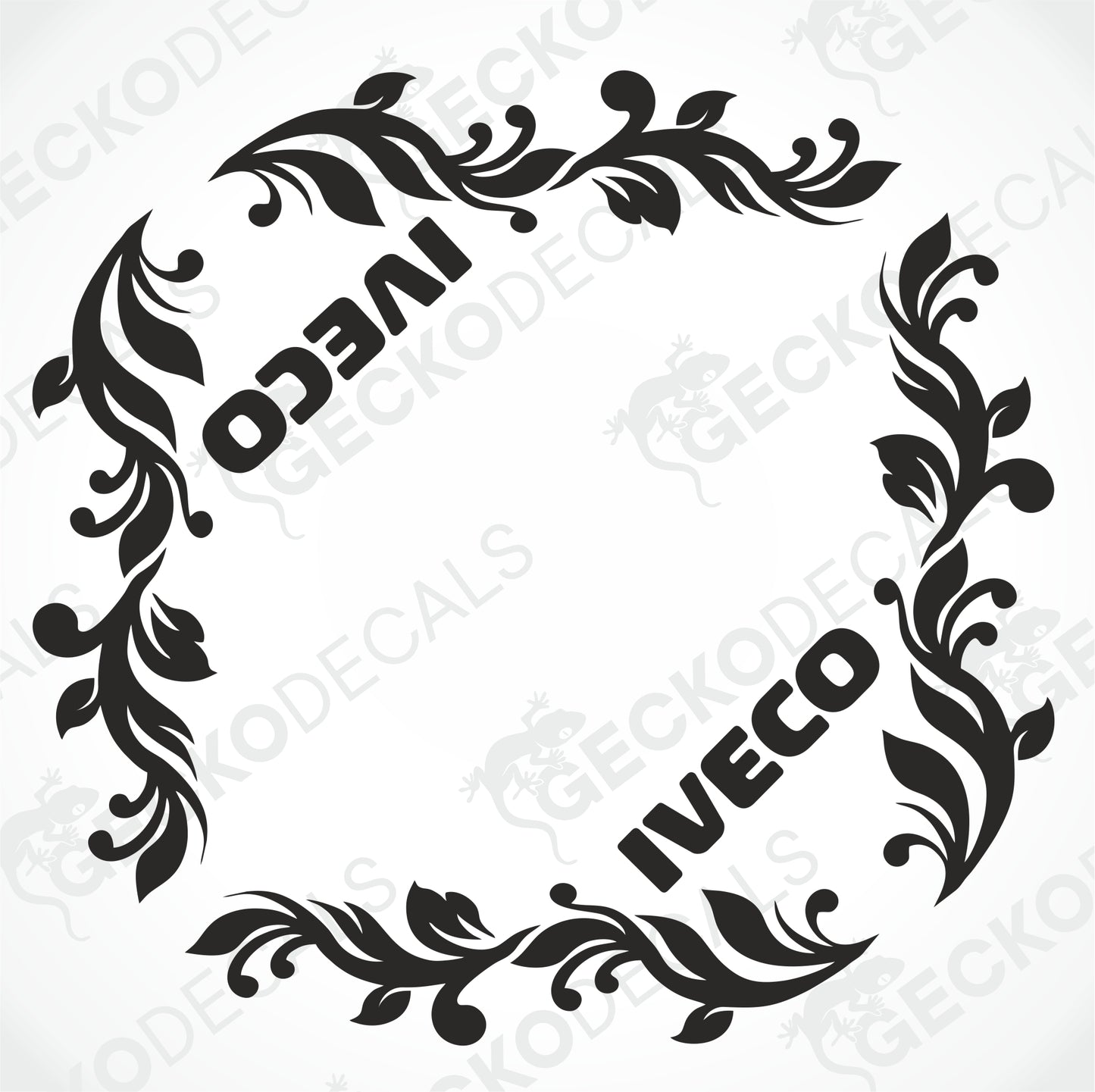 IVECO SIDE WINDOW DECALS