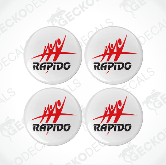RAPIDO CARAVANS WHEELS EPOXY DECALS