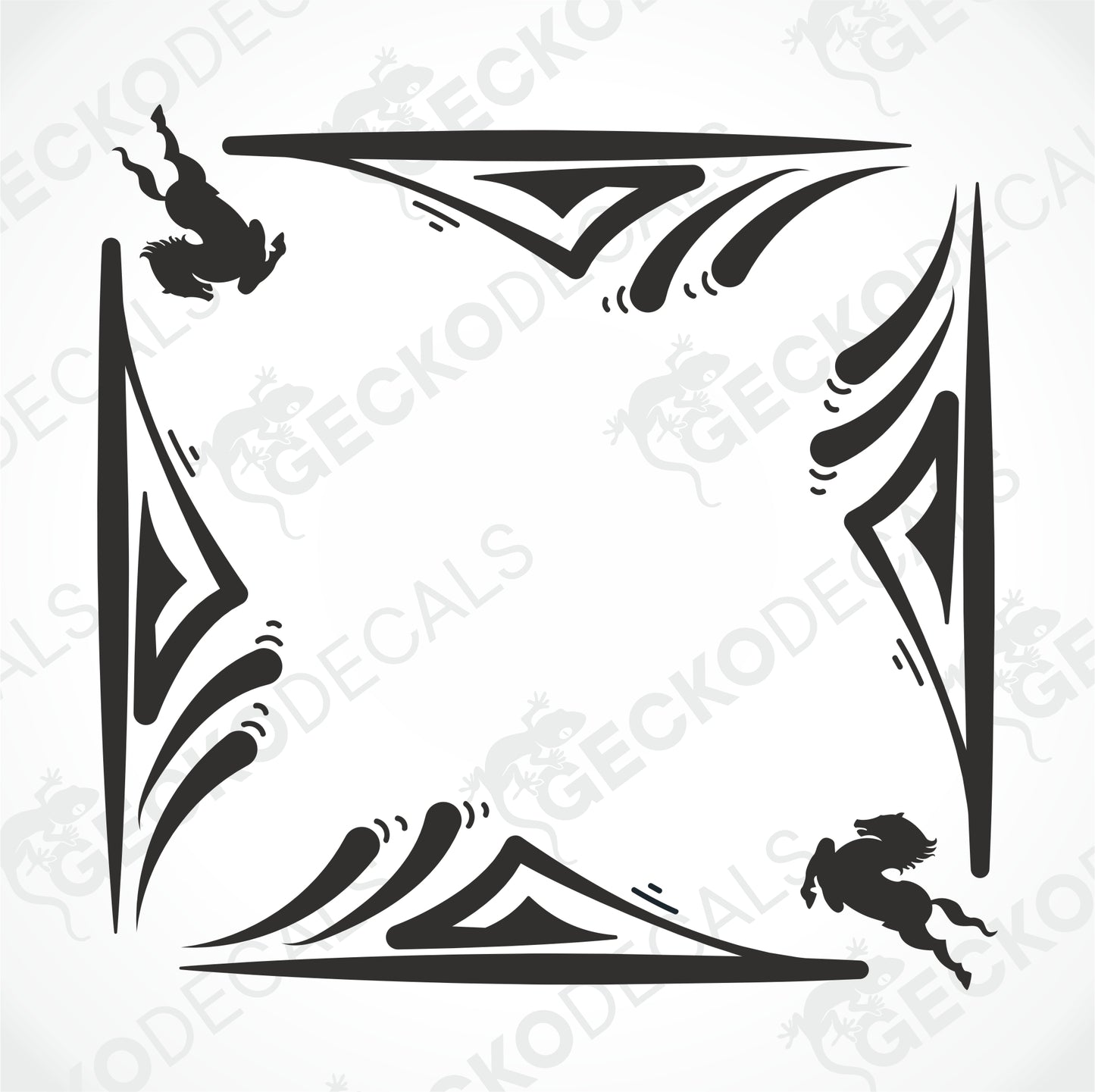 IVECO SIDE WINDOW DECALS