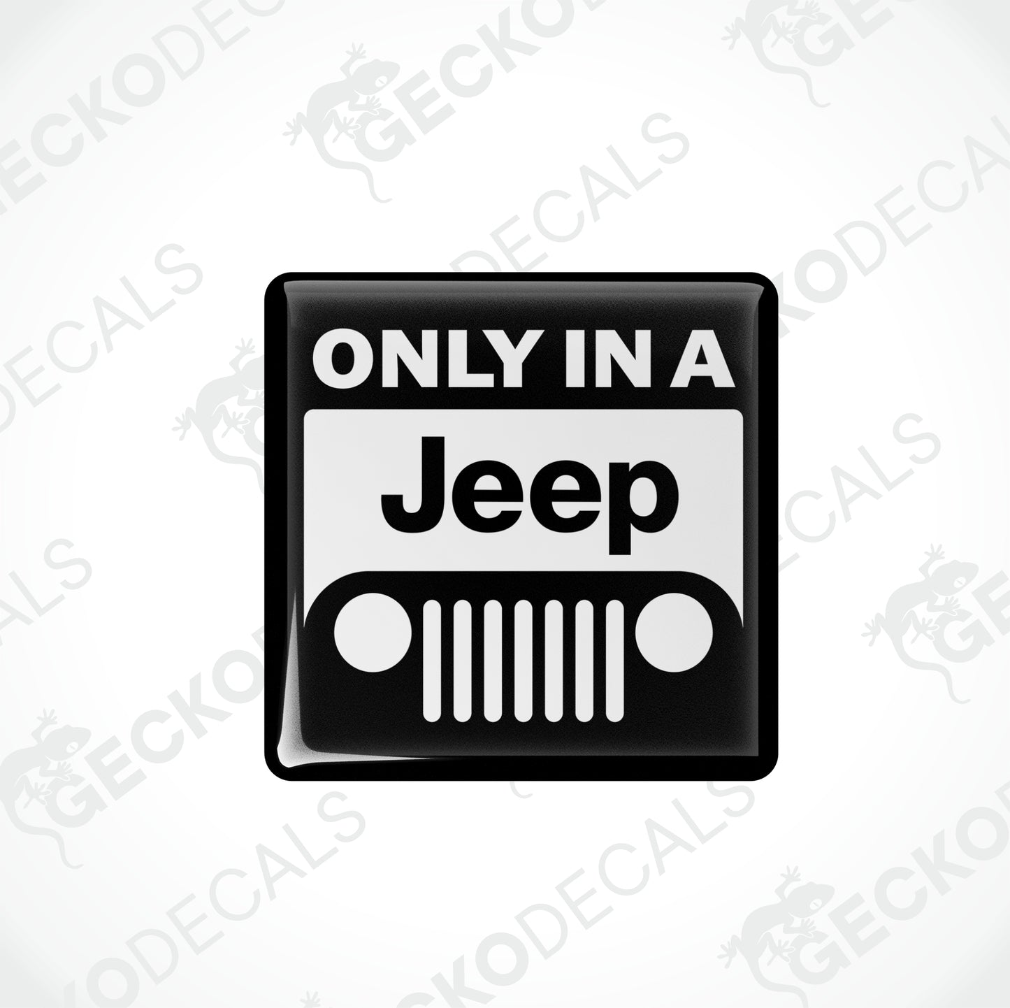 ENDAST I EN JEEP