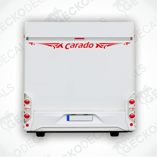CARADO REAR DECAL