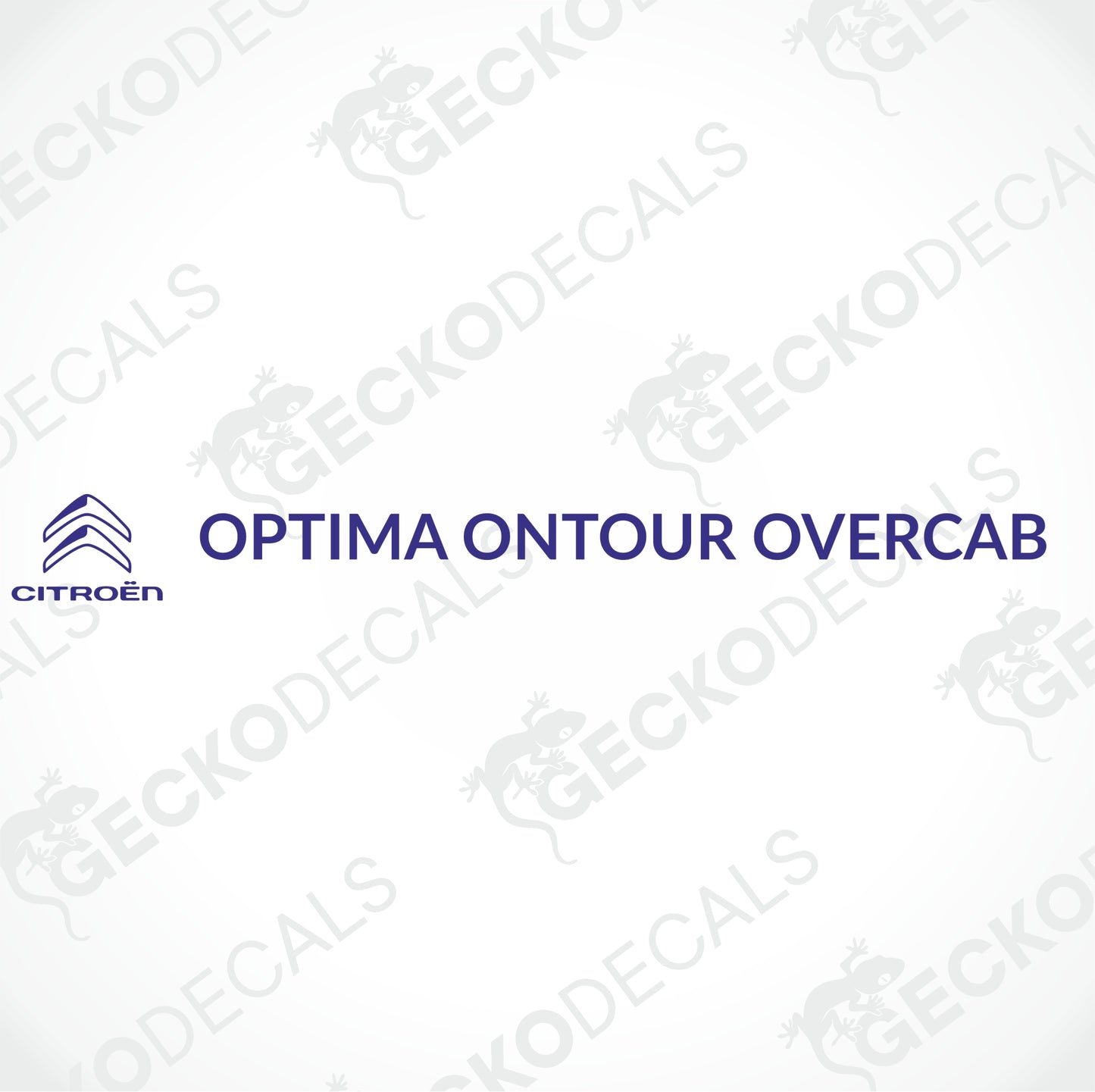 CITROEN/OPTIMA ONTOUR OVERCAB/OPTIMA ONTOUR EDITION/VANTANA ONTOUR EDITION