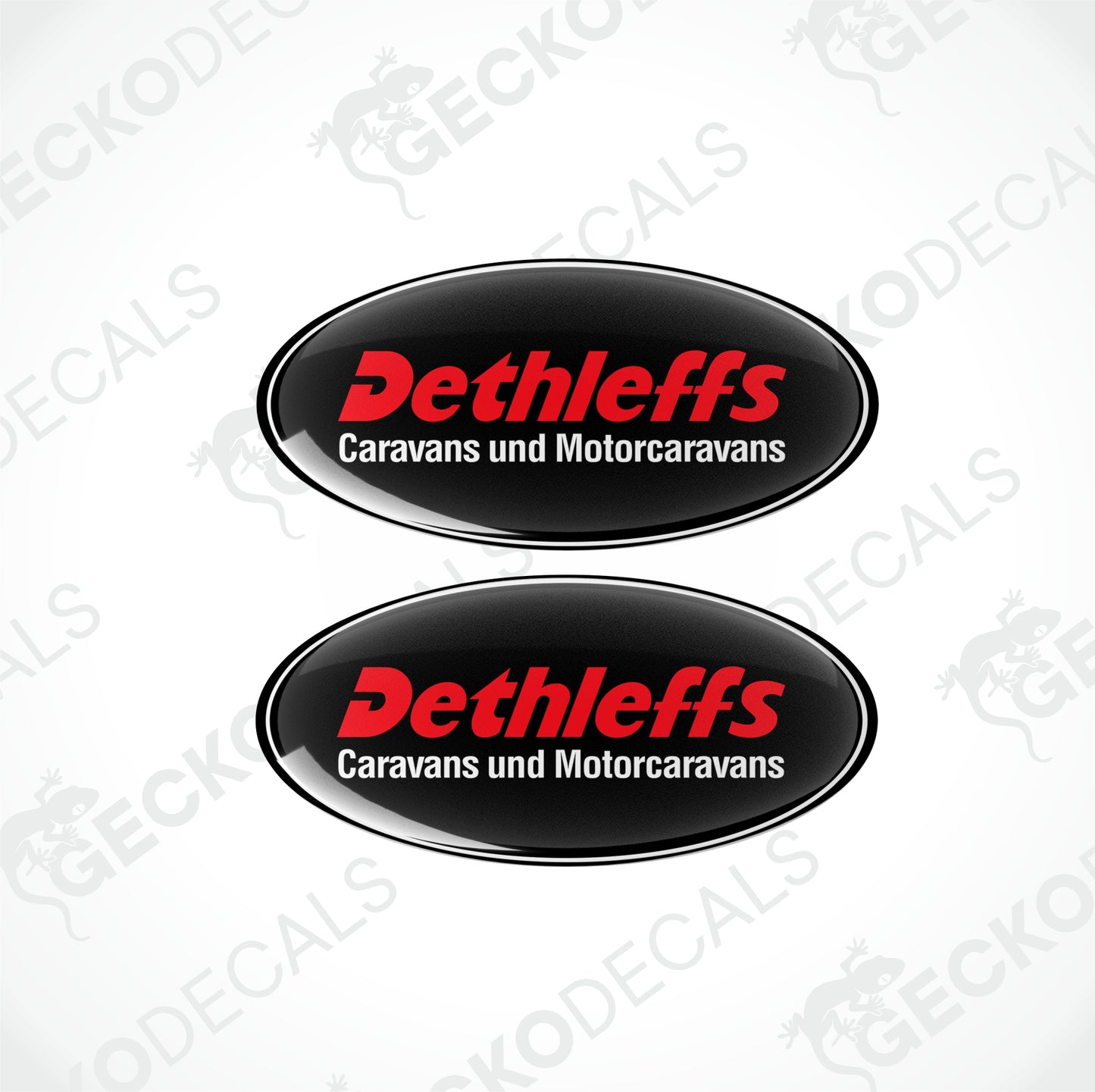 DETHLEFFS CARAVANS UND MOTORCARAVANS EPOXY DECALS