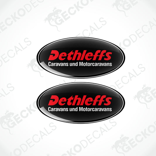 DETHLEFFS CARAVANS UND MOTORCARAVANS EPOXY DECALS