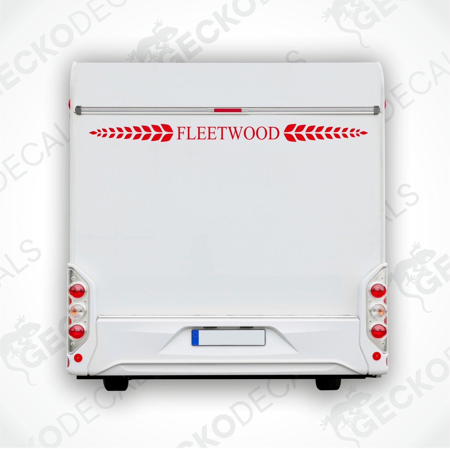 FLEETWOOD REAR DECAL