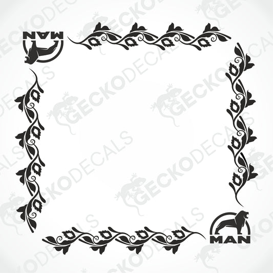 MAN SIDE WINDOW DECALS