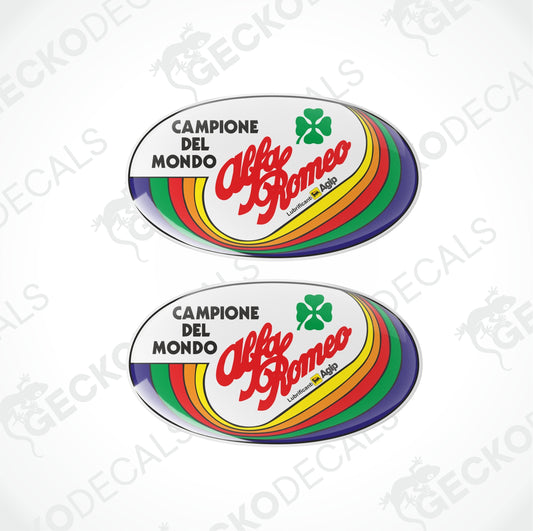 CAMPIONE DEL MONDO ALFA ROMEO