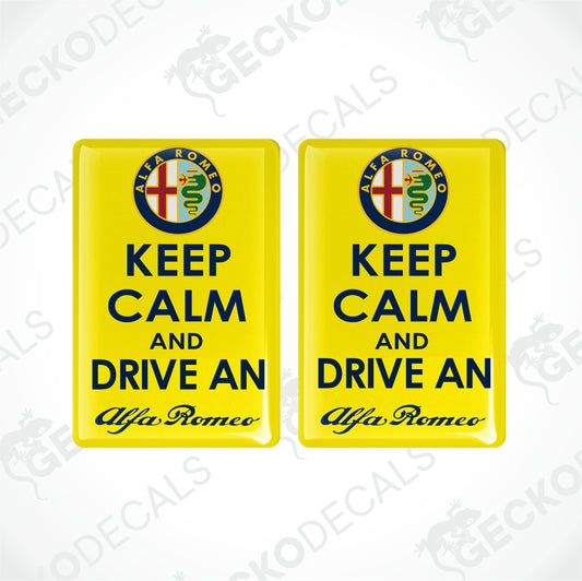 KEEP CALM AND DRIVE AN ALFA ROMEO