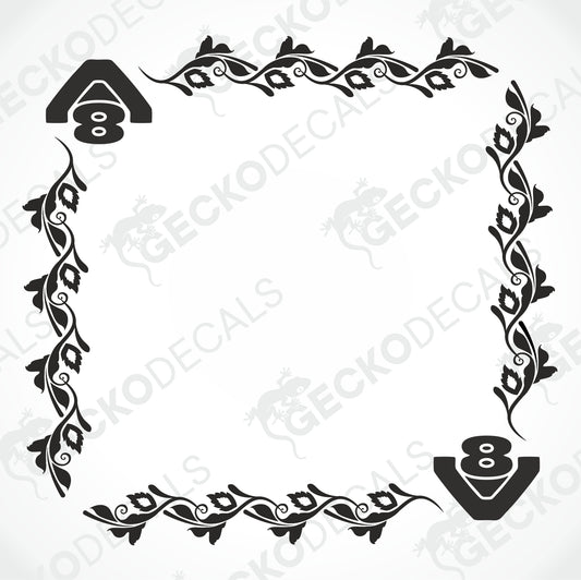 SCANIA SIDE WINDOW DECALS