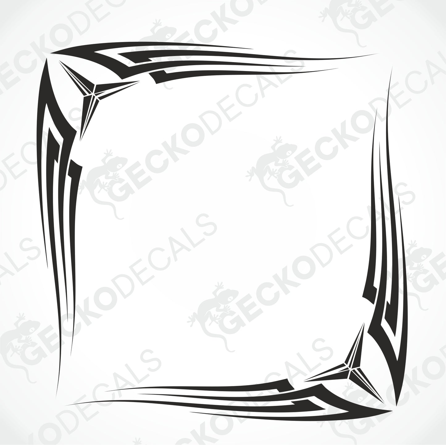 MERCEDES-BENZ TRIBAL SIDE WINDOW DECALS