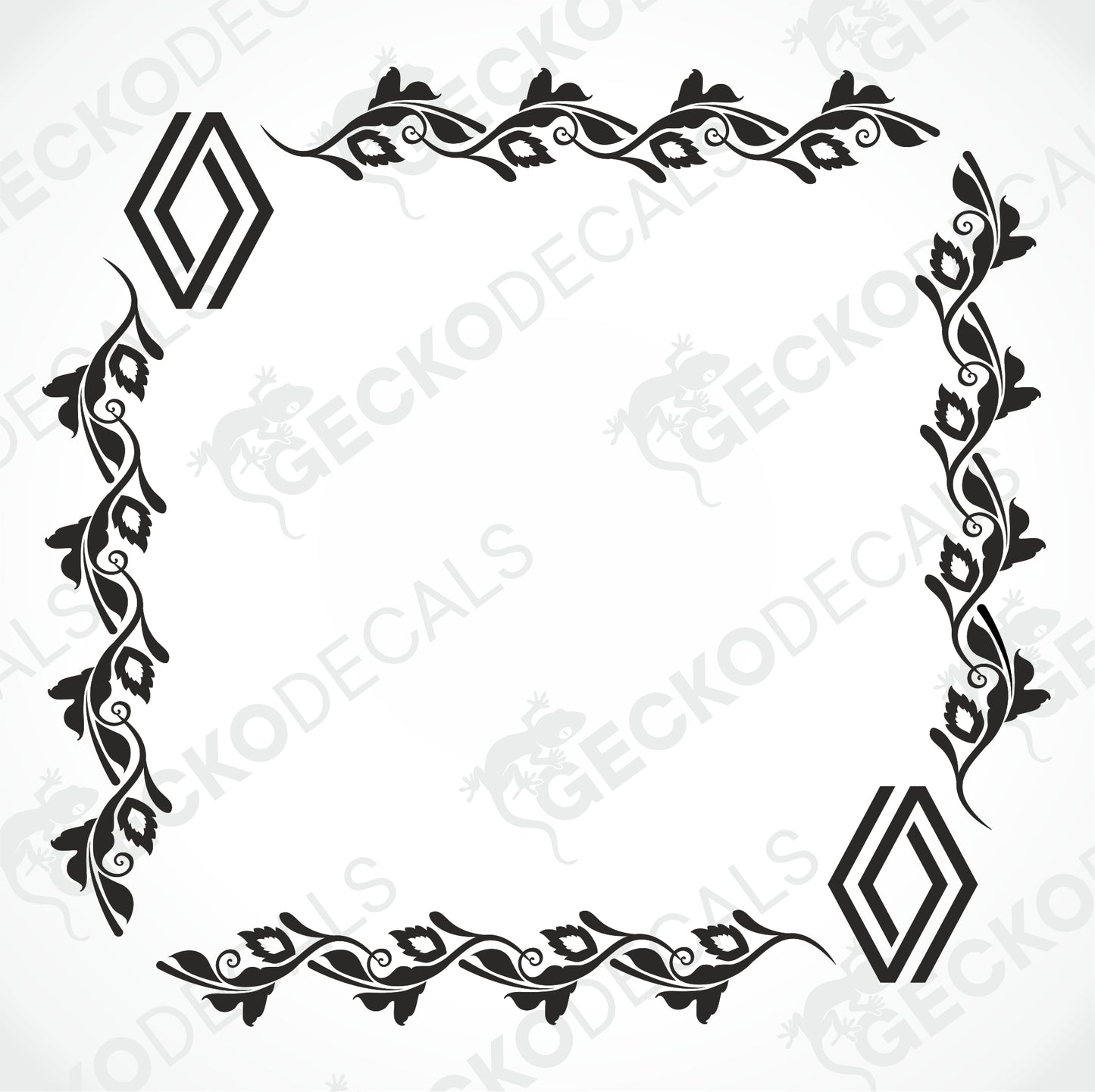 RENAULT SIDE WINDOW DECALS