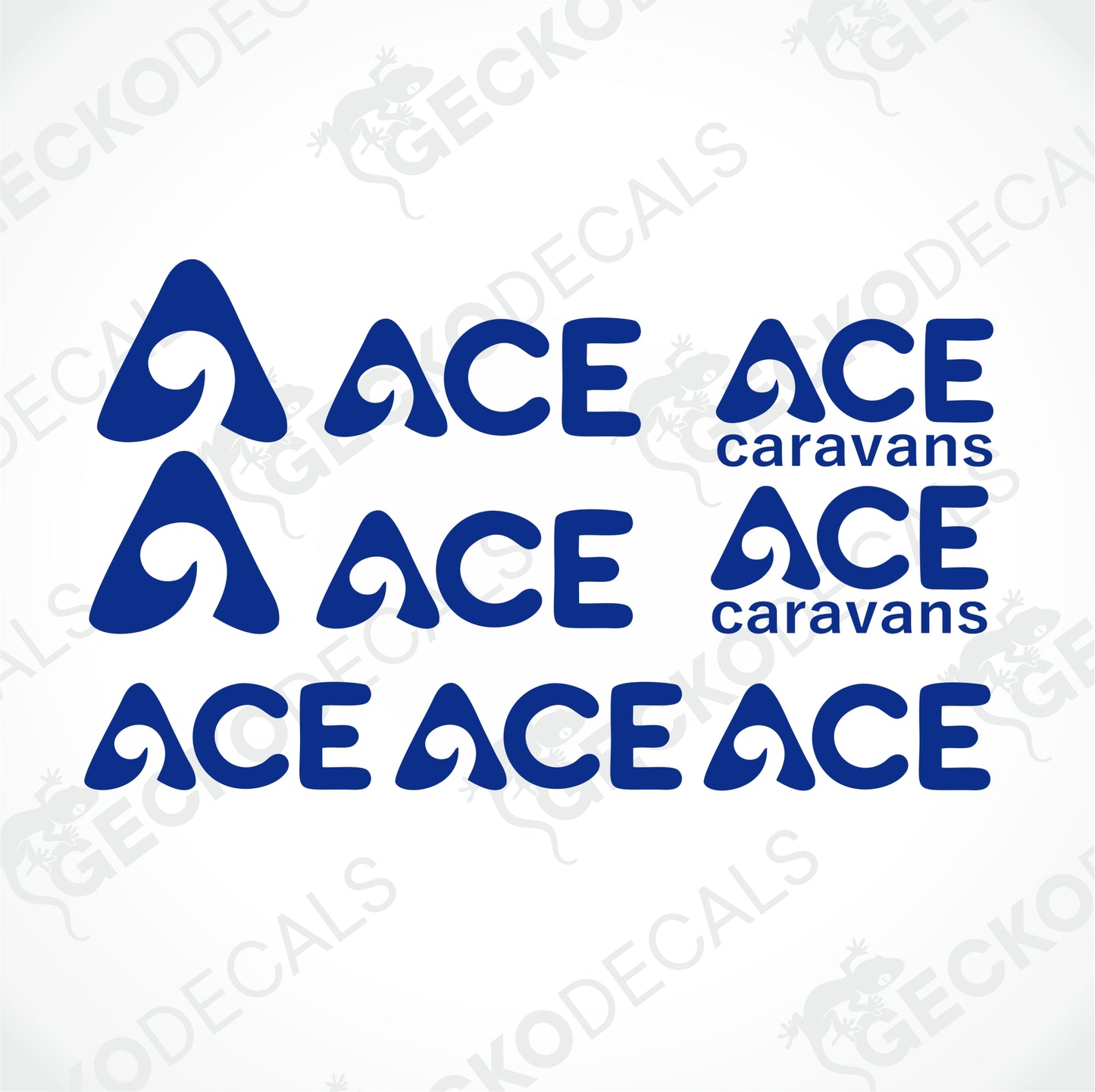 ACE CARAVANS LOGOTYPUPPSÄTTNING