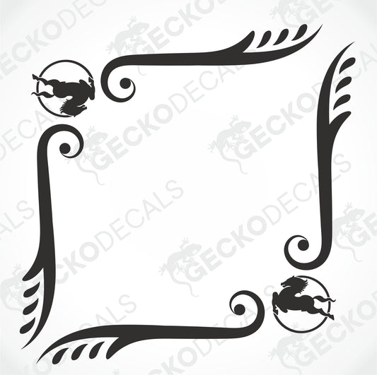 IVECO SIDE WINDOW DECALS