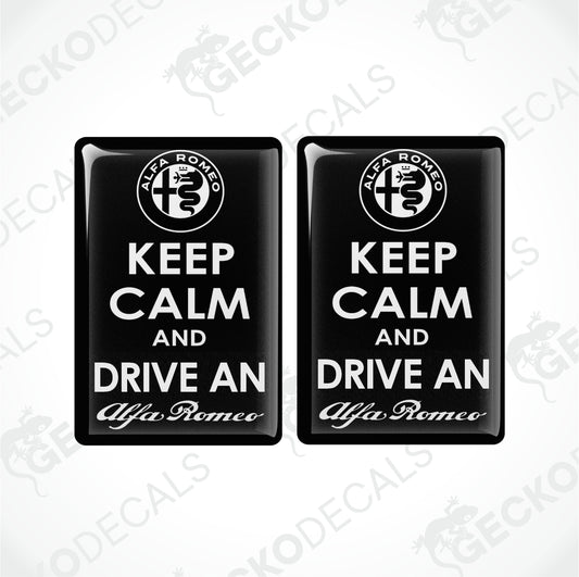 KEEP CALM AND DRIVE AN ALFA ROMEO